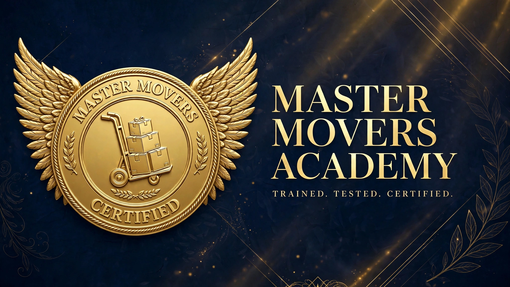 Master Movers Academy — Trained. Tested. Certified.