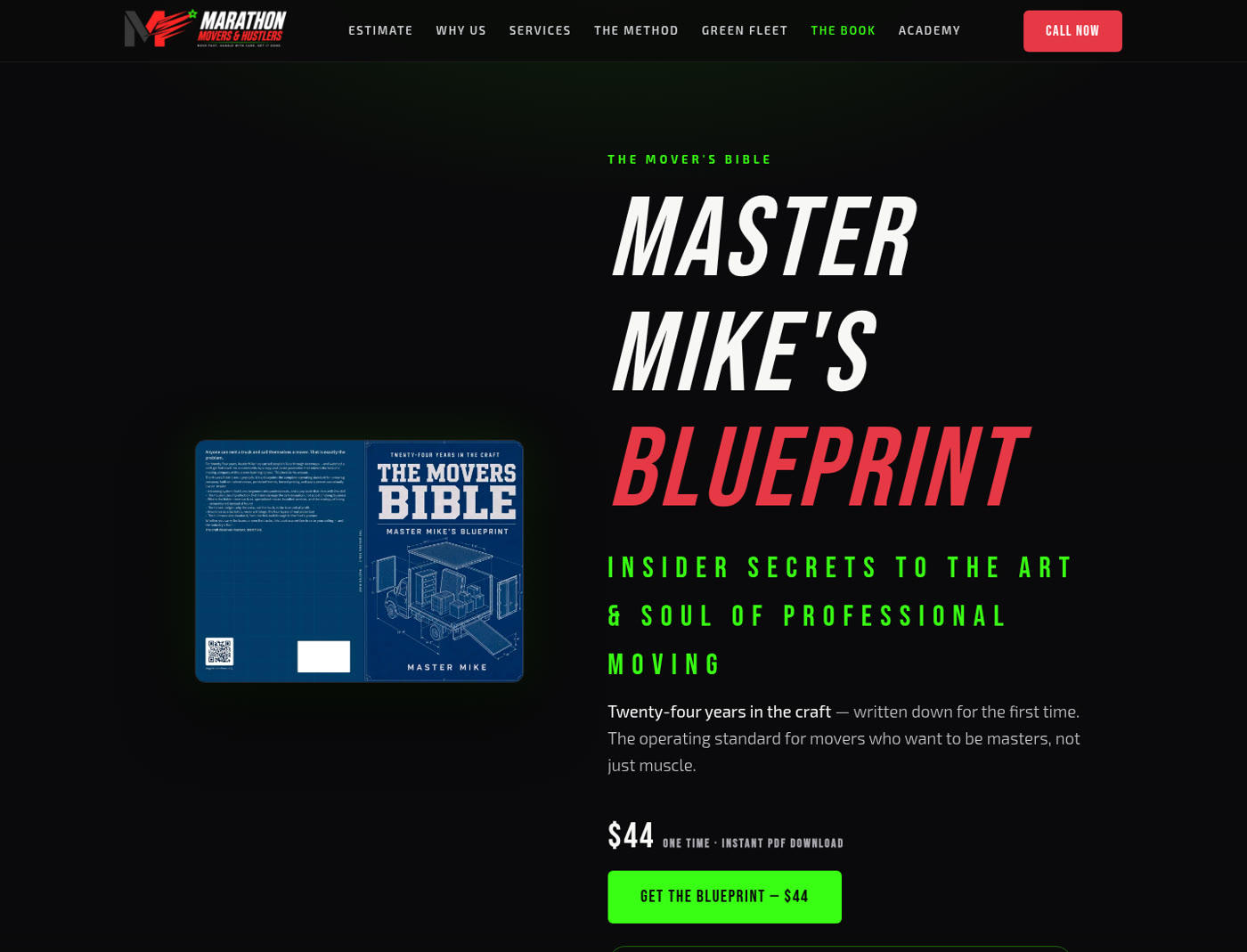 Preview — Marathon Movers & Hustlers Book page crop
