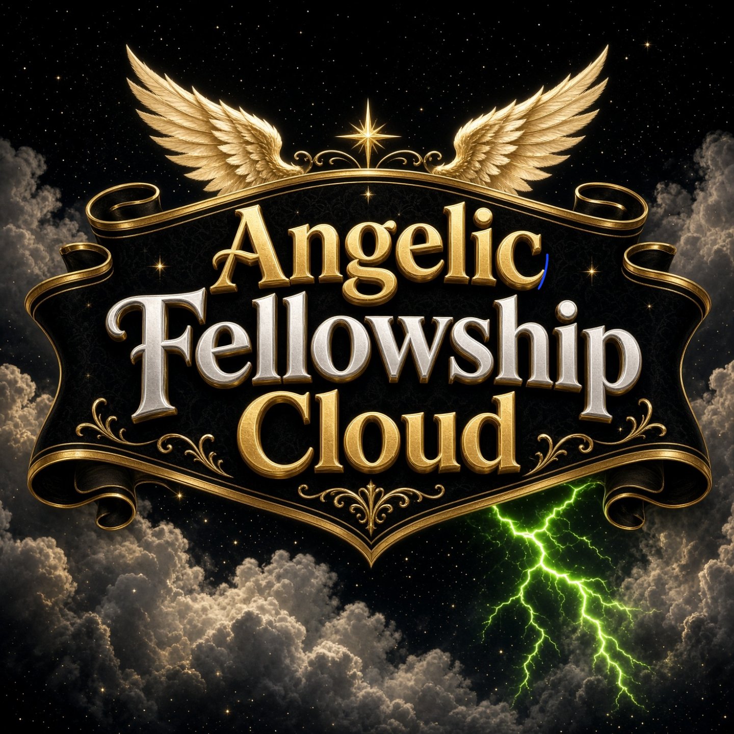 Angelic Fellowship Cloud · Banner