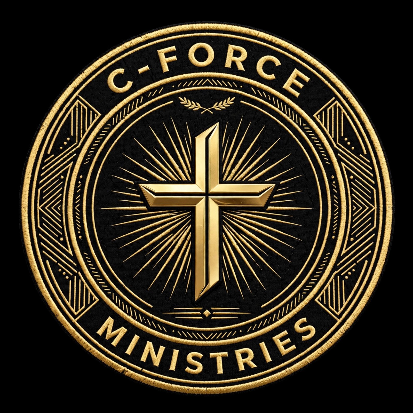 C-Force Ministries · Gold seal