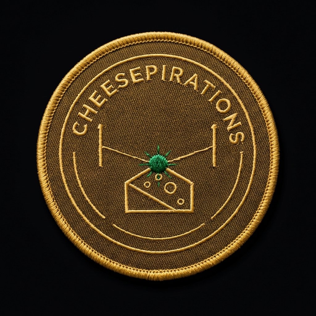 Cheesepirations · Round patch
