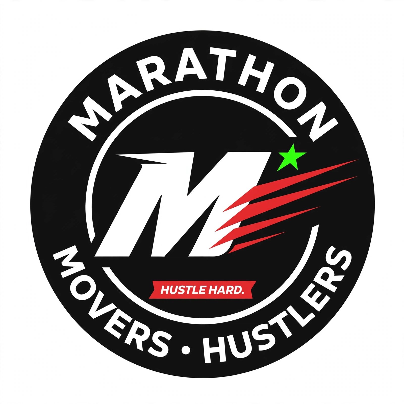 Marathon Movers & Hustlers · Badge